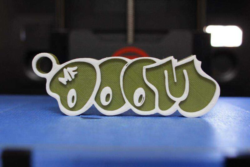 Dopest Mf Doom Anahtarlık Plastik Aparat - Görsel 4