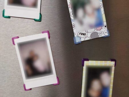 Instax Mini İçin Manyetik X Çerçevesi Plastik Aparat