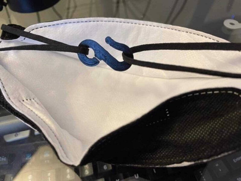 Maske Ye Bağlı Kalan N95 Maske Klibi Plastik Aparat