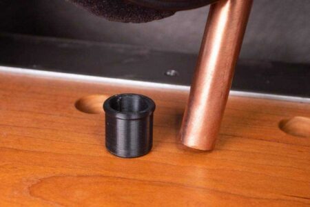 20Mm Köpek Delikleri İçin Bakır Boru Adaptörü (Holey Masa İçin) Plastik Aparat