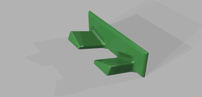 Minimalist Jilet Tutacağı  Organik Plastik Aksesuar Aparat - Görsel 3