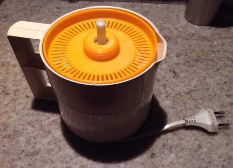 Braun Citrus Juicer Citromatic İçin Izgara Kabı Veya Filtre 1970 - Recipiente -Rejilla De Reemplazo Para Juguera Braun Citromatic 1970 Plastik Aparat - Görsel 2
