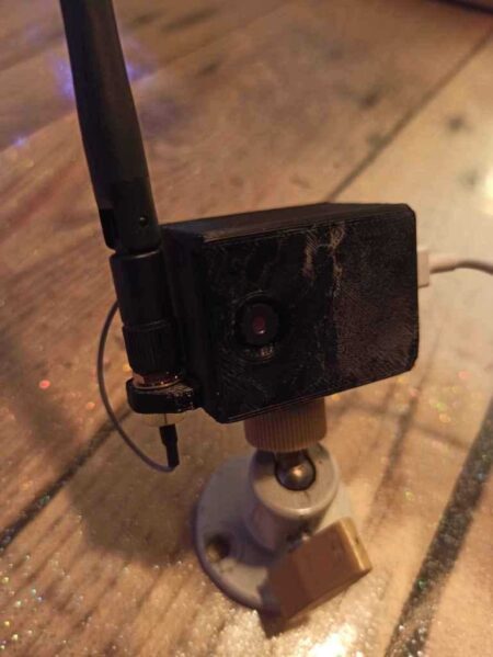 Esp32-Cam Usb Ch340 Kurulu Açık Muhafaza Plastik Aparat
