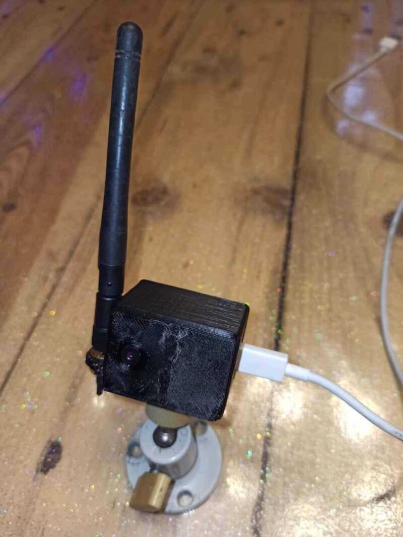 Esp32-Cam Usb Ch340 Kurulu Açık Muhafaza Plastik Aparat - Görsel 2