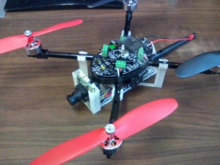 200G Drone Altında Fpv Kamera Ve Verici Çerçeve Plastik Aparat
