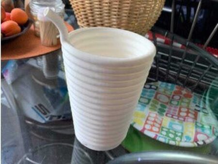 Kendinden Pipetli Organik Plastikten Bardak Çocuk Eğlence