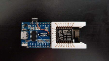 Soket ESP8266 (ESP12E)  Organik Plastikten Aksesuar Aparat