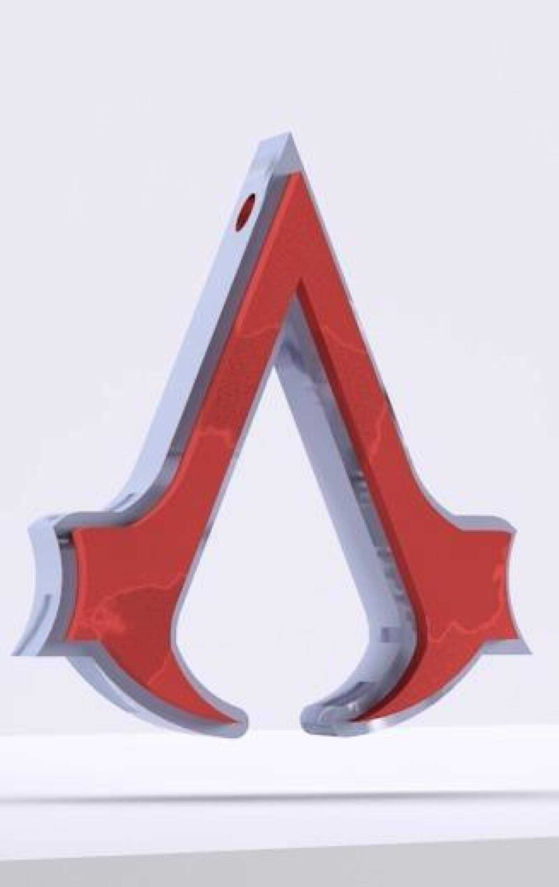 Assassins Creed 3 Anahtarlık Plastik Aparat