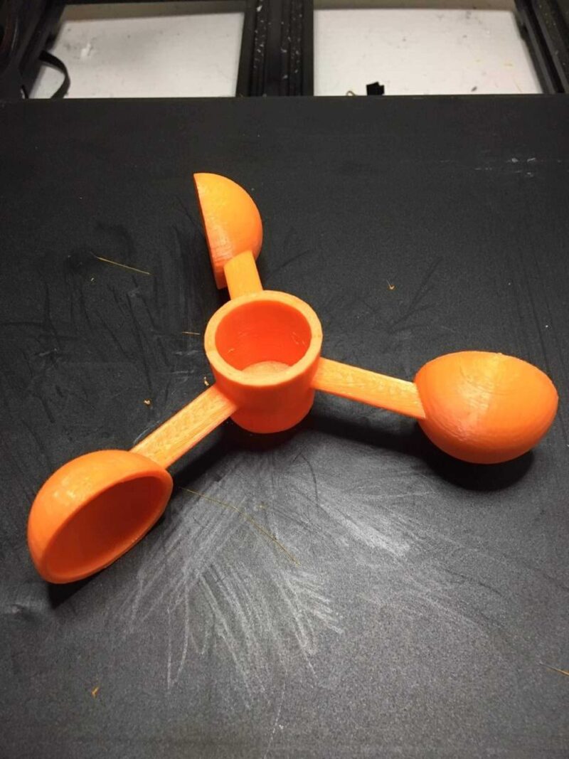 Hava İstasyonu Acurite Anemometre Yedek Parça. Plastik Aparat - Görsel 2