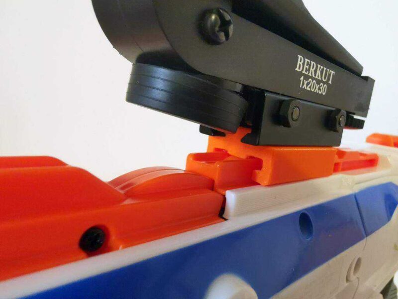 Nerf - 11 Mm Canaver Picatinny Adaptörü Plastik Aparat - Görsel 3