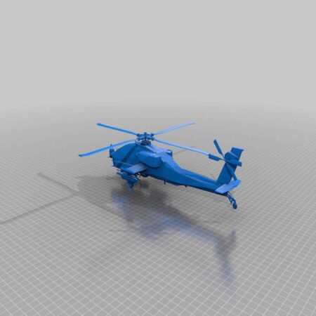 Helikopter Ah-64 Apache Plastik Aparat