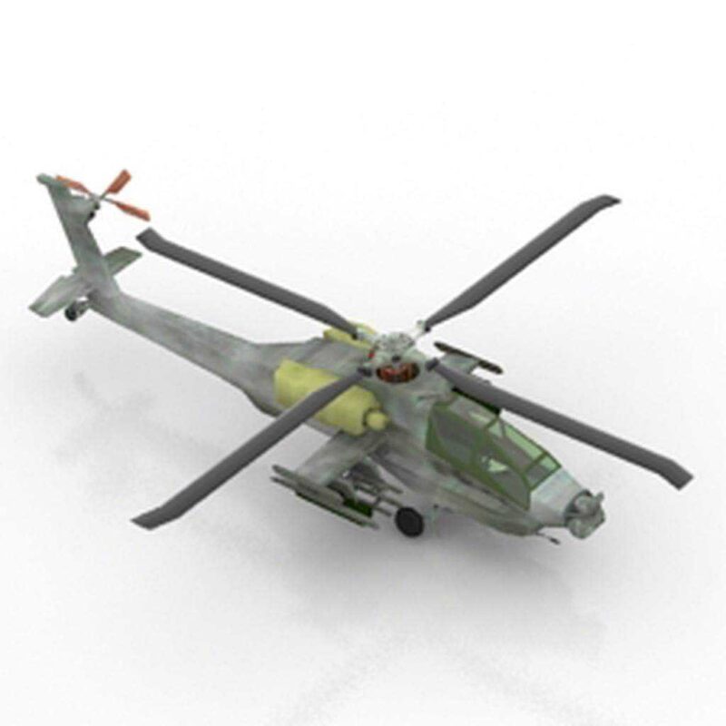 Helikopter Ah-64 Apache Plastik Aparat - Görsel 2