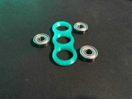 Bi Strait Fidget Spinner / Edc / El Spinner / Fidget Oyuncak Plastik Aparat
