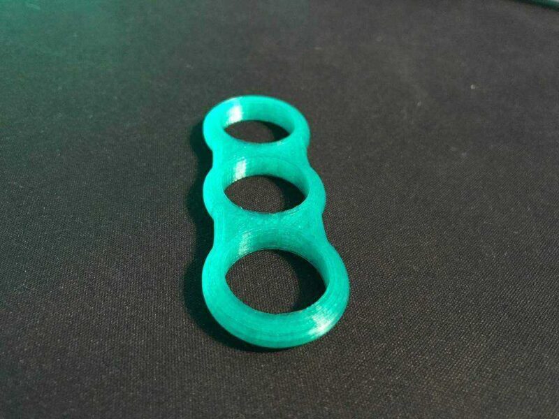 Bi Strait Fidget Spinner / Edc / El Spinner / Fidget Oyuncak Plastik Aparat - Görsel 2