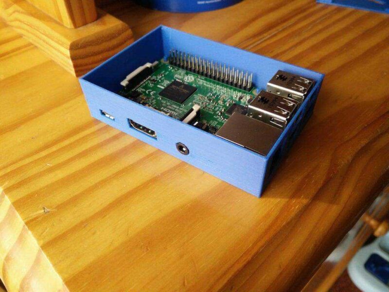 Basit Raspberry Pi 3 Model B Kılıfı Dekoratif Organizer Aparat - Görsel 2