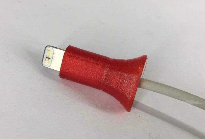 Apple Lightning-Cable Saver v.2.0  Organik Plastikten Aparat - Görsel 3
