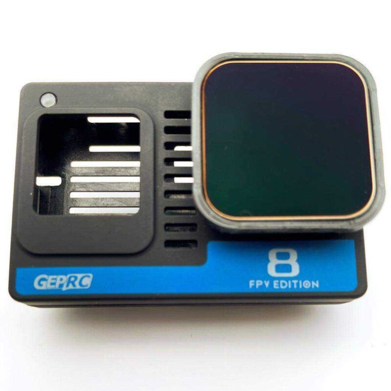 Geprc Çıplak Gopro Hero 8 Nd Filtre Adaptörü Plastik Aparat - Görsel 3
