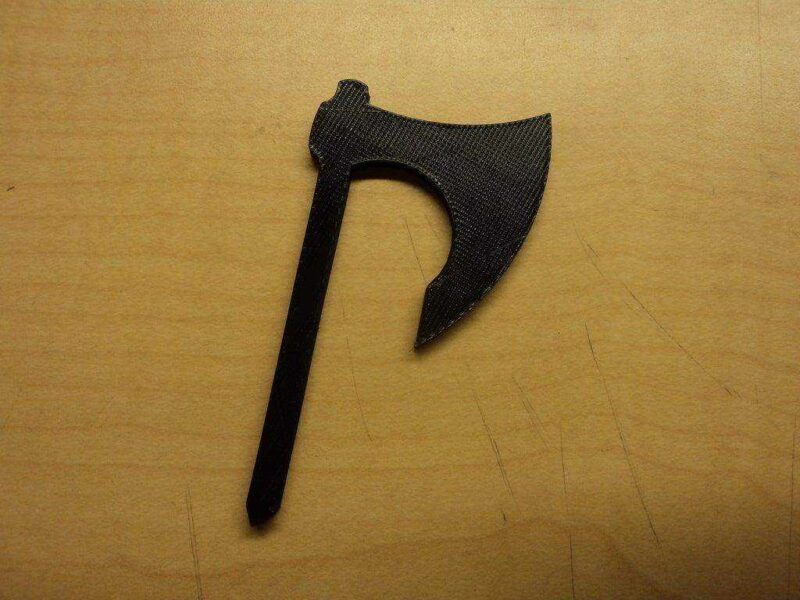 Viking Basit Savaş Baltası Plastik Aparat