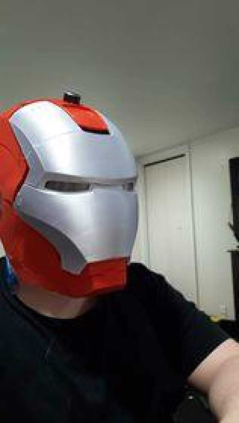 İronman Kafa Plastik Aparat - Görsel 2
