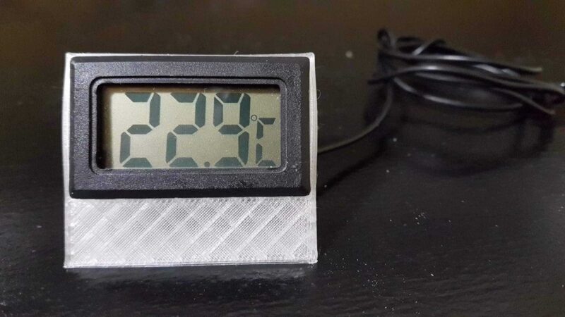 1.5 Lcd Dijital Termometre / Prob İle - Stand Plastik Aparat - Görsel 2