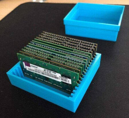 Laptop Ram Ddr3 Sodimm Modülleri X16 Depolama Kutusu Plastik Aparat