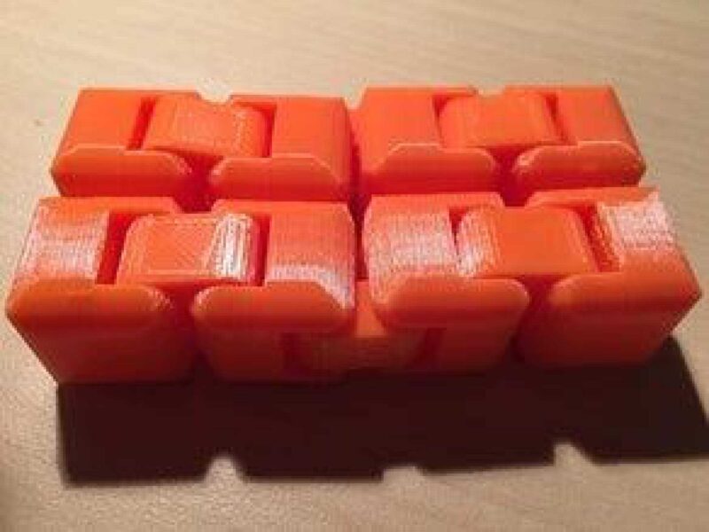 Fidget Cube Sonsuzluk Küpü Dekoratif Aksesuar Süs Eşyası - Görsel 4