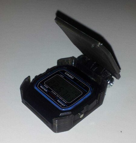 Prototype Casio F91W Cep Saati Plastik Aparat