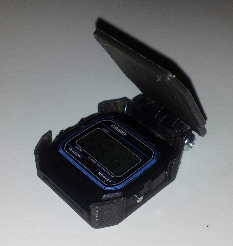 Prototype Casio F91W Cep Saati Plastik Aparat
