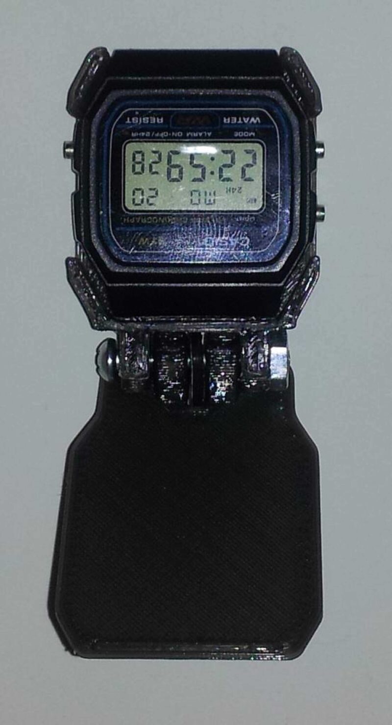 Prototype Casio F91W Cep Saati Plastik Aparat - Görsel 3
