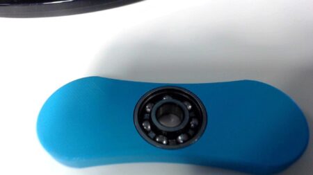 Kavisli Fidget Spinner Dekoratif Aksesuar Süs Eşyası