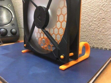 Wicked Quiet Desk Fan Titreşim Emici Bacaklar - 80mm ve 120mm Kasa Fanlarına uyar