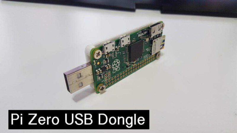 Raspberry Pi Zero Usb Dongle Kılıfı  Organik Plastikten