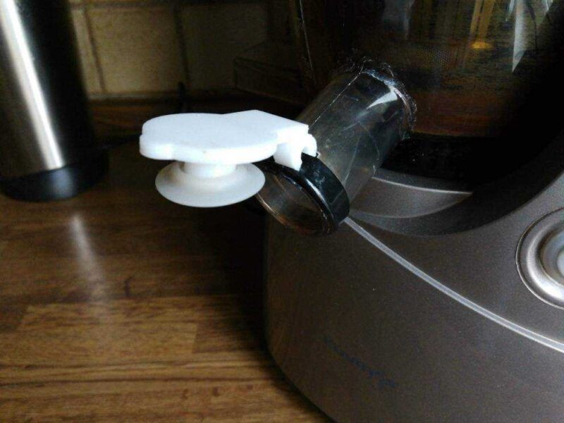 Kuvings Tüm Yavaş Sıkacağı B6000 Outlet Cap Plastik Aparat - Görsel 3