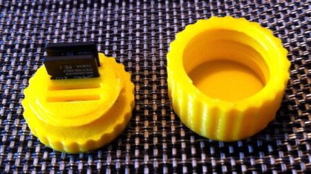 Mini Micro SD Kart Kutusu Koruyucu Kılıf Yuvarlak Kutu