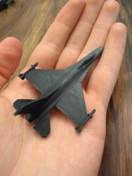 Mikro zırh için F-16 Falcon Uçak Biblo Dekor Dekoratif Hediyelik