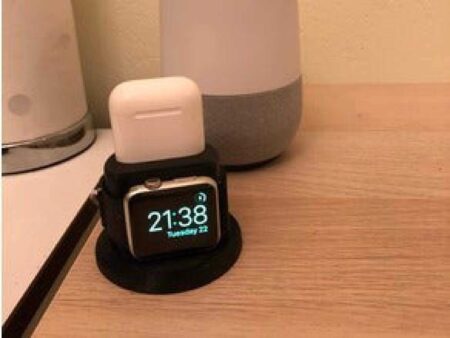 Apple Watch ve AirPods yuvası / şarj cihazı  Organizer  Tutucu