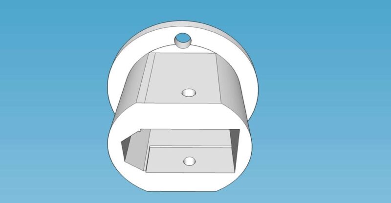 Xt90 İçin Panel Montaj Adaptörü Plastik Aparat - Görsel 3