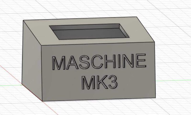 Maschine Mk3 Bacak Standları Plastik Aparat - Görsel 3