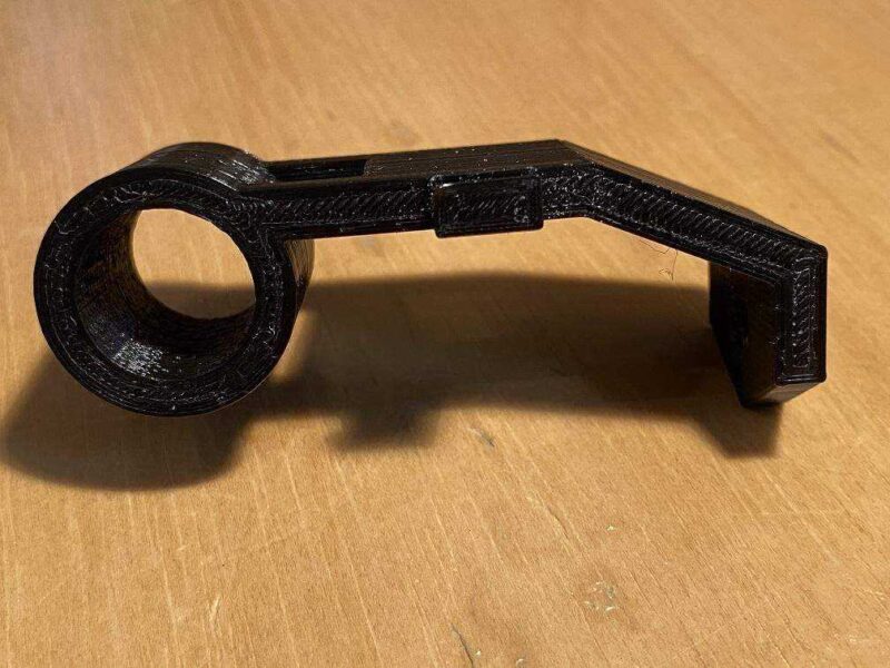 Cree Bisiklet Işık Tutucu Ön Çatal Plastik Aparat - Görsel 2