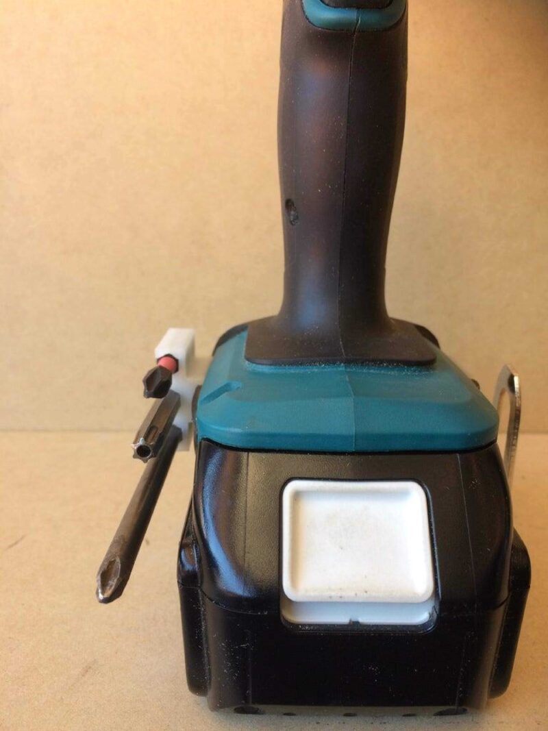Makita 3pce Hex Sürücü Bit Tutucu  Organik Plastikten Organizer - Görsel 3