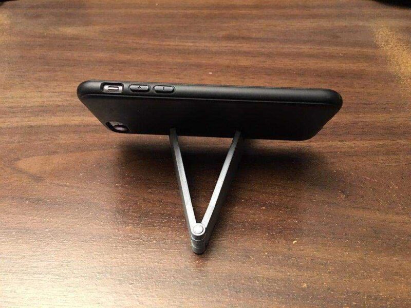 Katlanabilir V Telefon Standı Tutucu Askı Standı Aparatı Masaüstü - Görsel 3