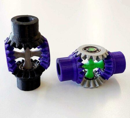 Fidget-Diffi - Diferansiyel Dişliler Plastik Aparat