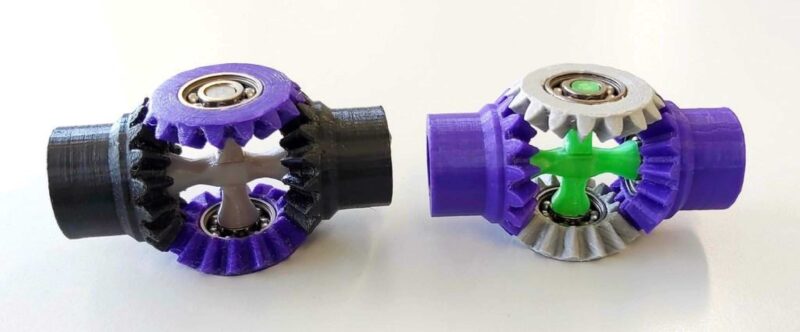 Fidget-Diffi - Diferansiyel Dişliler Plastik Aparat - Görsel 2
