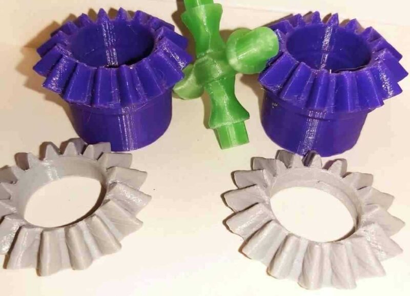 Fidget-Diffi - Diferansiyel Dişliler Plastik Aparat - Görsel 3