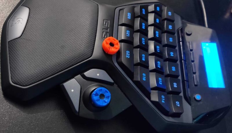 Logitech G13 Joystick Cover Plastik Aparat - Görsel 2