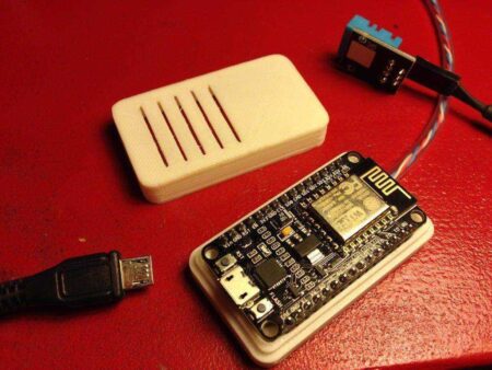 Caja Nodemcu 1.0  Tutucu Kutu Askısı Standı Aparatı Projelik