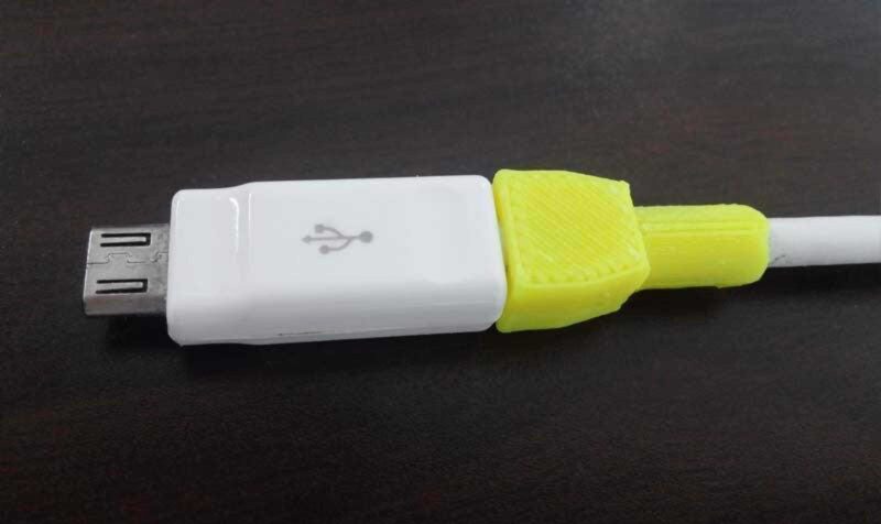 Android Şarj Kablosu Koruyucu Plastik Aparat