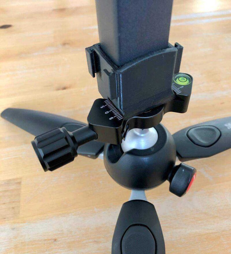 Dji Osmo Cep Çok Tutucu (Gopro / Arca-Swiss / Tripod / 1/4 -20 / Soğuk Ayakkabı) Plastik Aparat - Görsel 3