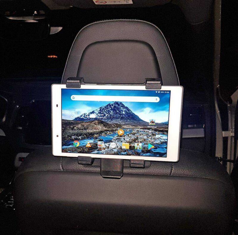 Xc90 Araba Kafalık Tutucu / Tutucu Tablet İçin Plastik Aparat - Görsel 2