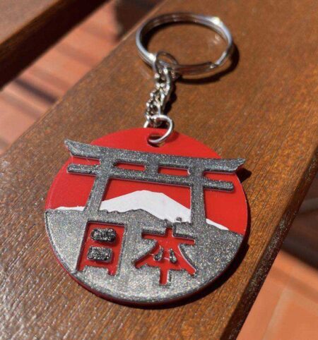 Japon Torii Anahtarlık Plastik Aparat